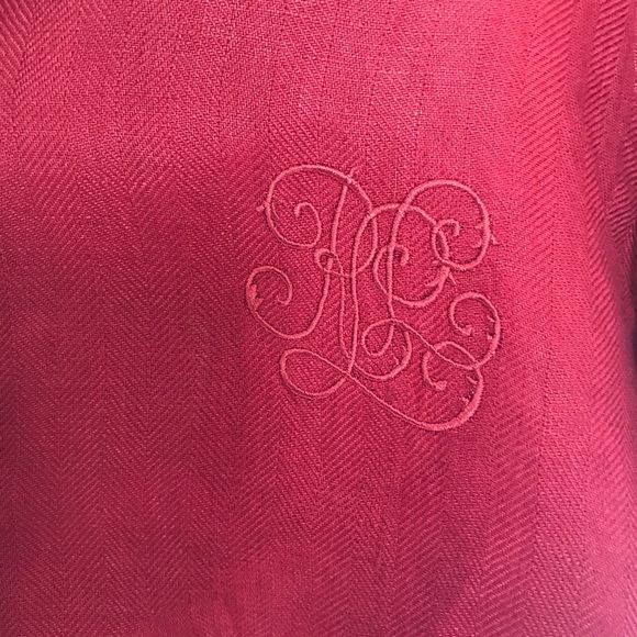 Lauren Ralph Lauren 100% Linen Shirt P/L - Picture 5 of 6